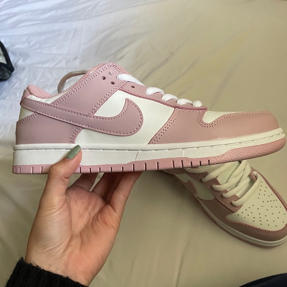 Pink Nike Dunk Low